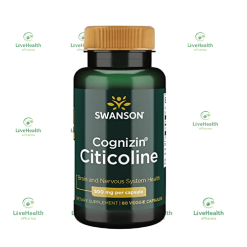 SWANSON COGNIZIN CITICOLINE 500MG CAPSULES